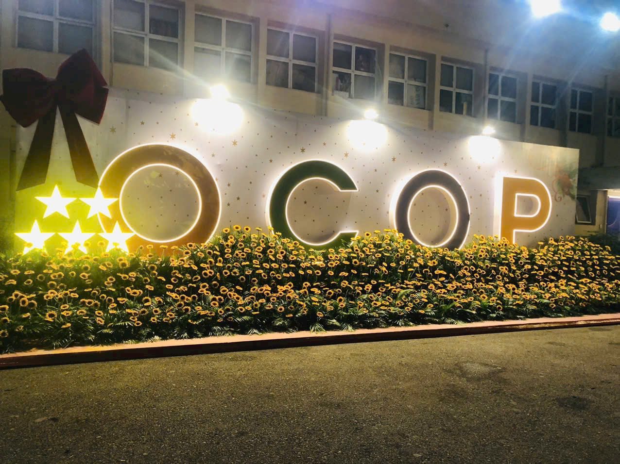 Biển chữ OCOP phát sáng tại Festival OCOP Việt Nam 2025